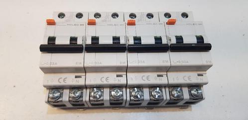Holec Groepenkast Aardlekautomaat NE B16 30mA 230V 2P (4x), Hobby en Vrije tijd, Elektronica-componenten, Gebruikt, Ophalen of Verzenden
