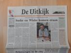 Suske en Wiske – krant – De uitkijk - 1997, Boeken, Eén stripboek, Nieuw, Ophalen of Verzenden, Willy Vandersteen / Paul Geerts