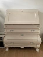 Brocante buikkast secretaire wit, Ophalen, Zo goed als nieuw