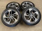 mooie 19 inch originele Audi sport velgen + zomerbanden Q3, 19 inch, Gebruikt, 255 mm, Banden en Velgen