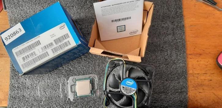 i3-6100 incl. cooler, Computers en Software, Processors, Zo goed als nieuw, 3 tot 4 Ghz, Ophalen of Verzenden