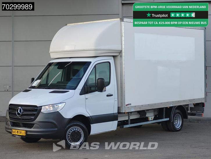 Mercedes Sprinter 514 CDI Laadkep Zijdeur Dubbelucht Bakwage, Auto's, Bestelauto's, Bedrijf, Te koop, Airconditioning, Centrale vergrendeling