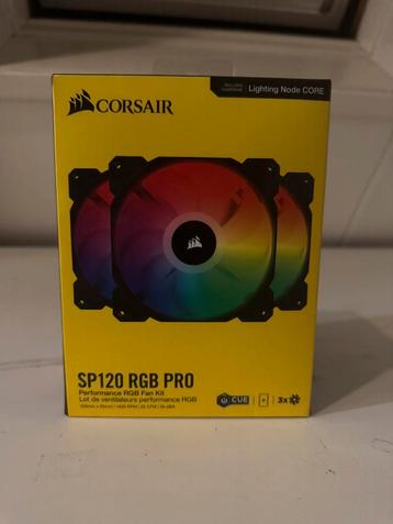 Corsair SP120 RGB PRO 4-Pack Fan Kit beschikbaar voor biedingen
