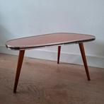 vintage bijzettafeltje niervormig plantentafeltje, Ophalen, Gebruikt, Rond, Minder dan 55 cm