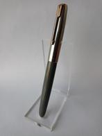 Vulpen Parker 51 navy grey met chroom dop, Verzamelen, Pennenverzamelingen, Verzenden, Gebruikt, Vulpen, Parker