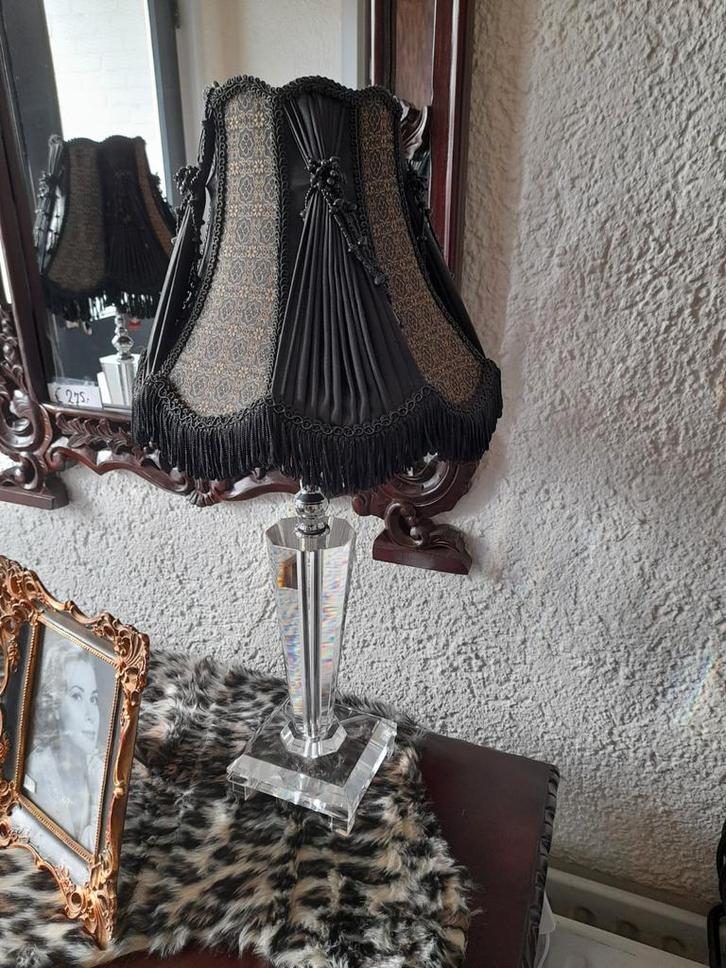 Baroque lampen kap, Huis en Inrichting, Lampen | Tafellampen, Zo goed als nieuw, Minder dan 50 cm, Ophalen of Verzenden