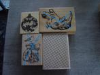 psx houten stempels, Hobby en Vrije tijd, Stempelen, Verzenden, Zo goed als nieuw, Houten stempel