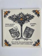 geboorte tegel Prins Willem Alexander - 27 april 1967, Ophalen of Verzenden, Nederland, Overige typen