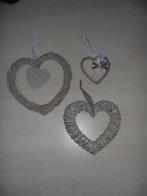 Rieten rattan harten, Ophalen of Verzenden, Zo goed als nieuw