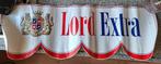 Grote 77 cm lange vintage sticker Lord extra tabak merk logo, Ophalen of Verzenden, Zo goed als nieuw, Overige typen