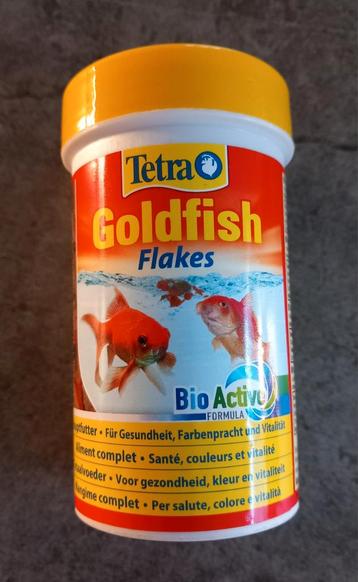 Nieuw! Tetra goldfish flakes beschikbaar voor biedingen