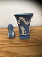 Wedgwood Jasperware Vaas en Zoutstrooier, Ophalen of Verzenden