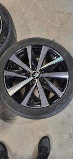 18” originele Peugeot 508 II velg + band 5x108  1 stuks, Ophalen, 18 inch, Gebruikt, Velg(en)