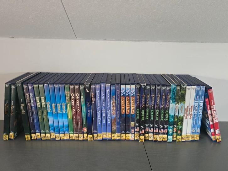 Disney Classics met gouden rugnummers, Cd's en Dvd's, Dvd's | Kinderen en Jeugd, Zo goed als nieuw, Alle leeftijden, Ophalen of Verzenden