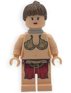 Lego Star Wars Princess Leia Jabba Slave Outfit sw0085, Ophalen of Verzenden, Zo goed als nieuw, Losse stenen, Lego