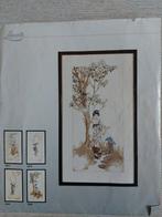 Lanarte Borduurpatroon Geisha - Zo Goed Als Nieuw, Ophalen of Verzenden, Zo goed als nieuw, Handborduren, Patroon