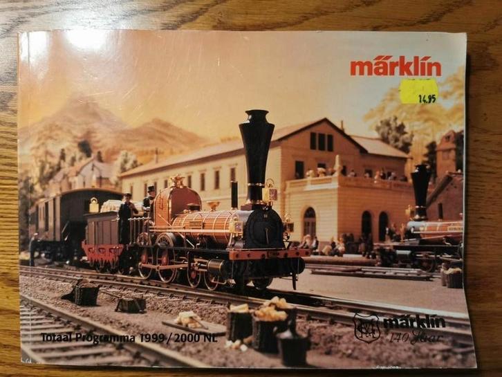 Märklin Totaal Programma 1999/2000 Catalogus, Boeken, Catalogussen en Folders, Zo goed als nieuw, Catalogus, Ophalen of Verzenden