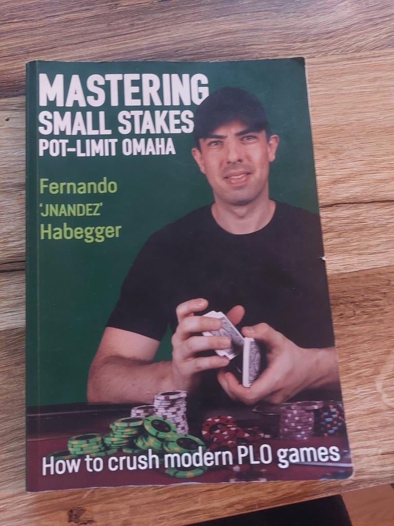 Mastering Small Stakes Pot-Limit Omaha - Pokerboek, Boeken, Ophalen of Verzenden, Gelezen, Fernando 'JNandez' Habegger
