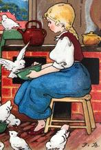(73) — FRITZ BAUMGARTEN - Sprookjes-kaart: Assepoester, Verzenden, 1920 tot 1940, Ongelopen, Kinderen