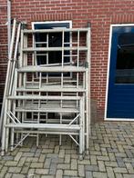ALUMINIUM ROLSTEIGER, Doe-het-zelf en Verbouw, Steigers, Ophalen, Gebruikt, Rolsteiger of Kamersteiger, 5 meter of hoger