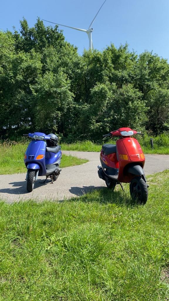 Zip fastrider 70cc, Fietsen en Brommers, Scooters | Piaggio, Zo goed als nieuw, Zip, Tweetakt, Ophalen