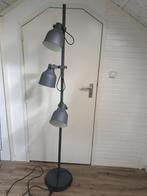 Vloerlamp Hektar Ikea 3 spots donkergrijs, Ophalen, Zo goed als nieuw, Metaal, 150 tot 200 cm