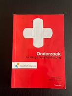 Onderzoek in de gezondheidszorg - Leerboek, Boeken, Ophalen of Verzenden, Zo goed als nieuw