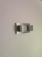 2x RVS wandlamp – schijnt omhoog én omlaag, Ophalen of Verzenden, Zo goed als nieuw