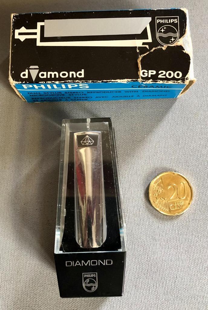 Philips GP200 Pick Up-kop met stylus, Audio, Tv en Foto, Platenspelers, Zo goed als nieuw, Platenspeler-onderdeel, Philips, Ophalen of Verzenden