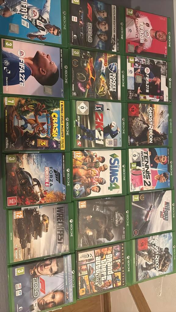 Xbox one games, Spelcomputers en Games, Games | Xbox One, Zo goed als nieuw, Sport, 1 speler, Vanaf 3 jaar, Ophalen of Verzenden