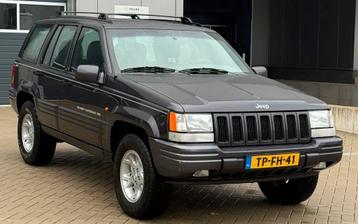 JEEP GRAND CHEROKEE V8 LIMITED AUT GRIJS/VIOLET YOUNTIMER beschikbaar voor biedingen