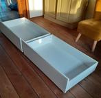 2x Ikea MALM bedlades wit, Huis en Inrichting, Slaapkamer | Bedden, Ophalen, Gebruikt, 90 cm, Eenpersoons