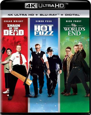 The Cornetto Trilogy 4K (Shaun of the Dead, Hot Fuzz en The beschikbaar voor biedingen