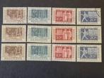 Nederland 3x "ITEP" (NVPH 592 t/m 595) 1952 incl. Postfris, Ophalen of Verzenden, Na 1940, Postfris