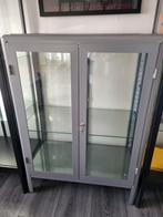 IKEA Fabrikor retro vitrine kast, Huis en Inrichting, Met deur(en), 100 tot 150 cm, Zo goed als nieuw, Metaal