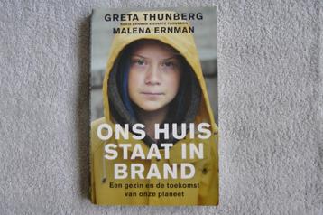 Ons huis staat in brand van klimaatactiviste Greta Thunberg beschikbaar voor biedingen