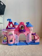 Little people kasteel, Kinderen en Baby's, Speelgoed | Fisher-Price, Ophalen, Zo goed als nieuw, Speelset, Met geluid