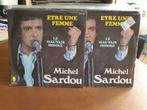 Michel Sardou - Etre une Femme, 2 aanwezig (x15), Cd's en Dvd's, Vinyl Singles, Ophalen of Verzenden