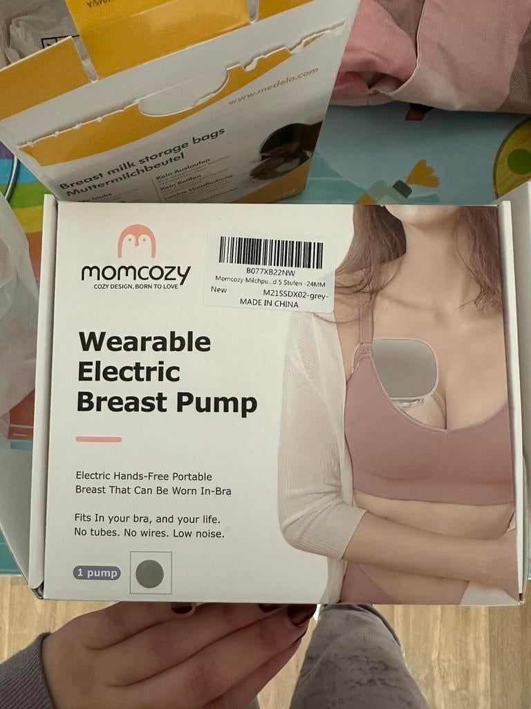 Kolfmachine, handsfree, momcozy, Kinderen en Baby's, Babyvoeding en Toebehoren, Ophalen of Verzenden, Zo goed als nieuw, Borstkolf