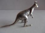 Miniatuur zilver EL17 kangeroe zilveren miniaturen, Antiek en Kunst, Verzenden, Zilver