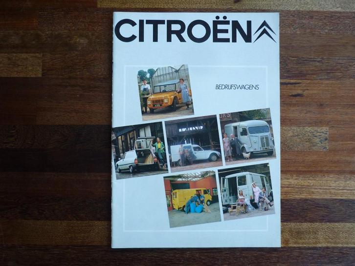 Citroën Bedrijfswagens (1980/1981), Boeken, Auto's | Folders en Tijdschriften, Zo goed als nieuw, Citroën, Ophalen of Verzenden