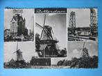 Oude gelopen kaart: Rotterdam, Witte huis, Molen Kortekade,, Ophalen of Verzenden, 1940 tot 1960, Gelopen, Zuid-Holland