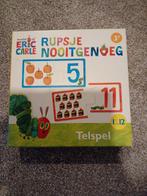 Rupsje Nooitgenoeg Telspel - Eric Carle, Ophalen of Verzenden, Gebruikt, Puzzelen