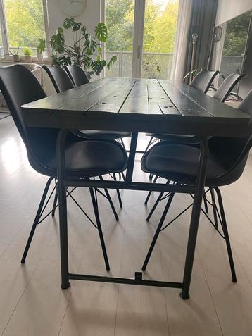 Stoere Legertafel / Eettafel - Inklapbaar beschikbaar voor biedingen