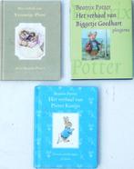 3 Beatrix Potter boekjes, incl Jubileum uitgave P Konijn, Ophalen of Verzenden, Sprookjes, Zo goed als nieuw