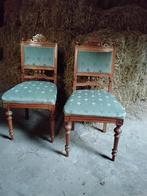 2 oude stoeltjes, Ophalen of Verzenden