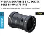 Viega Megapress S XL Sok SC PERS 88.9MM 751746, Ophalen of Verzenden, Nieuw
