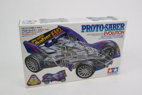 1:32  Proto-Saber Evolution 4WD  -  Tamiya, Hobby en Vrije tijd, Modelbouw | Auto's en Voertuigen, Nieuw, Auto, 1:32 tot 1:50