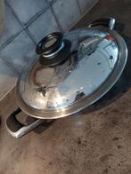 Grote AMC pan, 3 liter, Huis en Inrichting, Overige materialen, Inductieplaat, Ophalen of Verzenden, Zo goed als nieuw