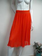 BAUM UND PFERDGARTEN plissé midi rok oranje maat 34 NIEUW, Nieuw, Oranje, Maat 34 (XS) of kleiner, Baum pferdgarten